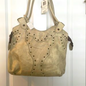 Frye Vintage Stud Shoulder Bag